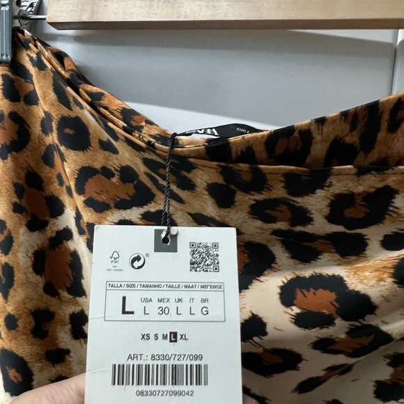 Zara Cheetah Print Maxi Skirt - Picture 5 of 5